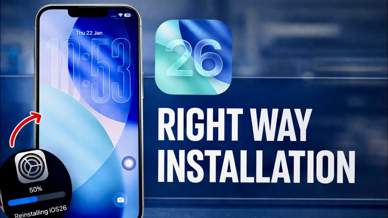 How to Install iOS 26 Like a Pro (Best Clean Method!) - Correct Way of iOS 26 Installation in iPhone