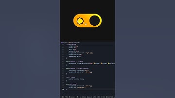 🔥 CSS Dark Mode Toggle with Sun & Moon | HTML CSS Animation  #coding #animatedbutton #webdesign