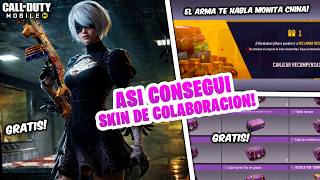 CONSIGUE GRATIS UNA SKIN DE COLABORACION FACIL 100% COD MOBILE | Dimitry