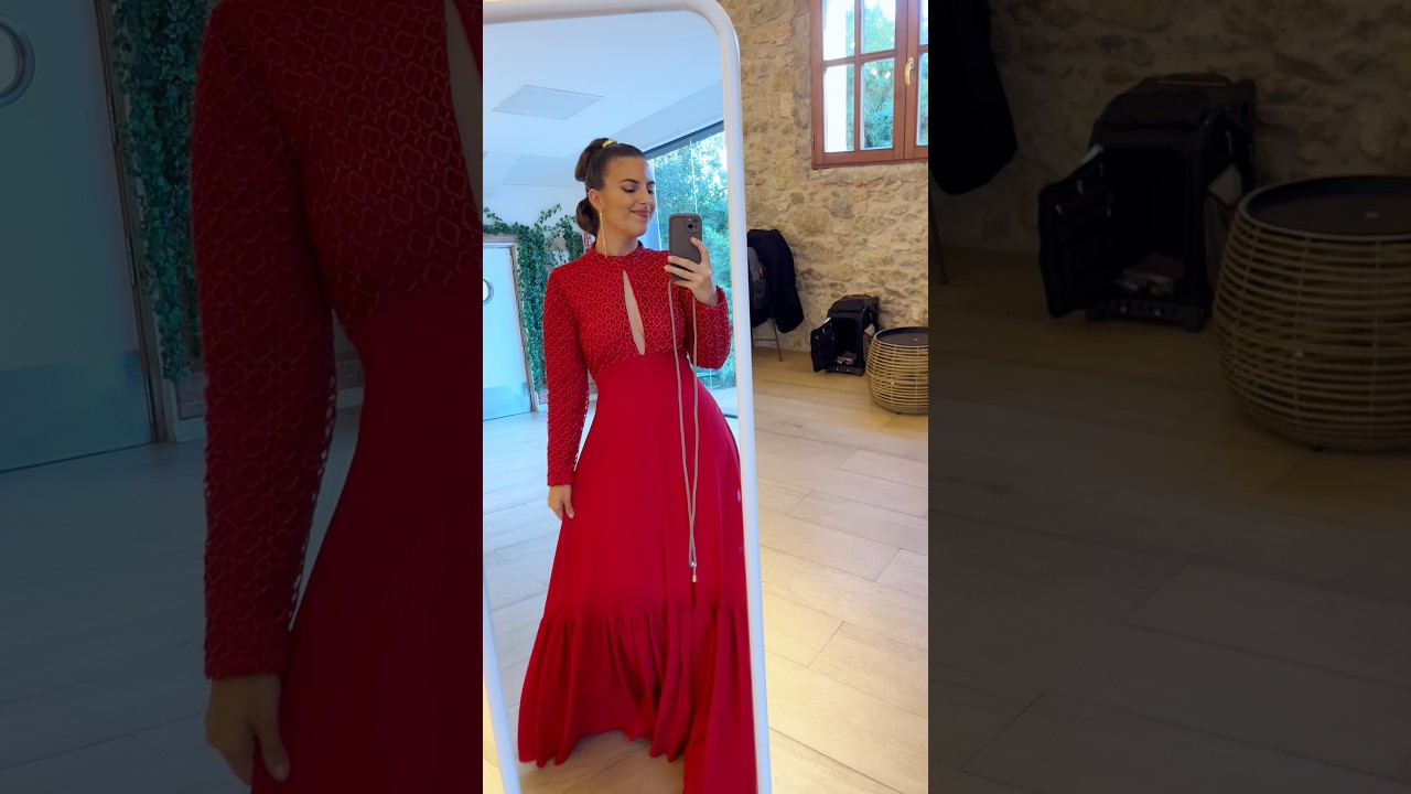 Mi vestido de invitada.   