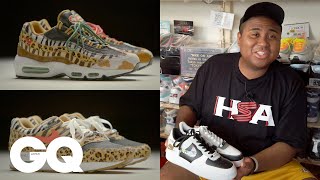 アニマル！アトモス！サカナクション！TOKYO MAZEデザイナー宅万勇太のエアマックス・コレクション| SNEAKER HOLICS Ep5, Part2  |  アントニー| GQ JAPAN