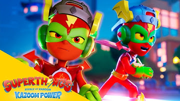 Conoce... ¡KID FURY, el villano más malote!💥 SUPERTHINGS⚡ Dibujos de Superhéroes