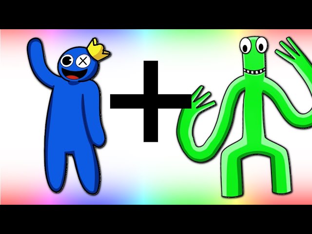 Drew Blue and Green from Roblox Rainbow Friends : r/roblox