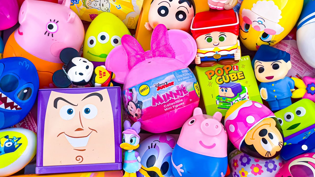 ASMR DISNEY Minnie SQUISHY Mystery Toys UNBOXING