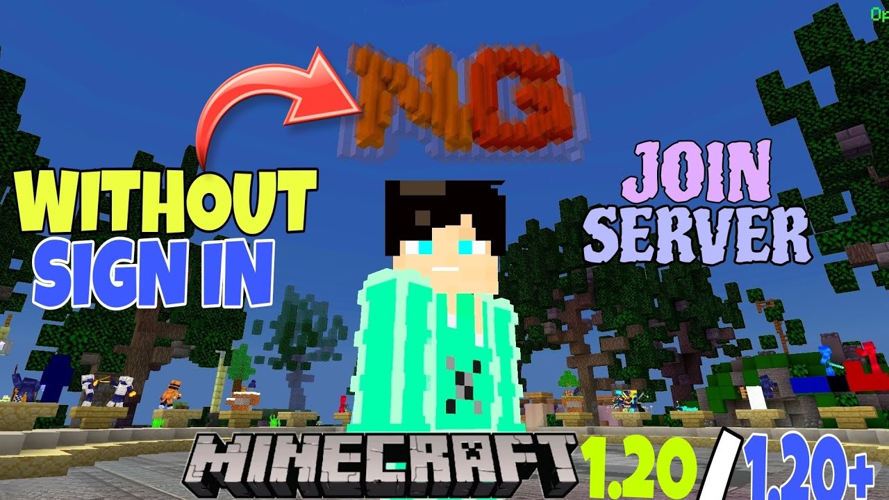 How to join server/smp without sign in Minecraft pe। Joining server ...
