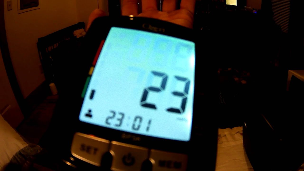 Ozeri CardioTech Pro Series Digital Blood Pressure Monitor - YouTube