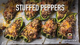 Stuffed Peppers Recipe: Beef Stuffed Poblano Bake
