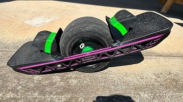 OneWheel GT: Techrails Saber. Worth every penny!
