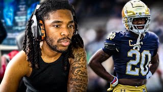 Jamel Dean, Meet Your Replacement, Ben Morrison | Benjamin Morrison Notre Dame Highlights *REACTiON*