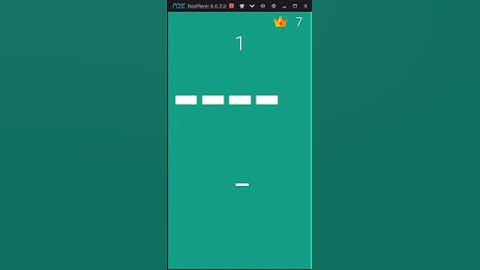My New Arcade game Dodge It Blocks gameplay