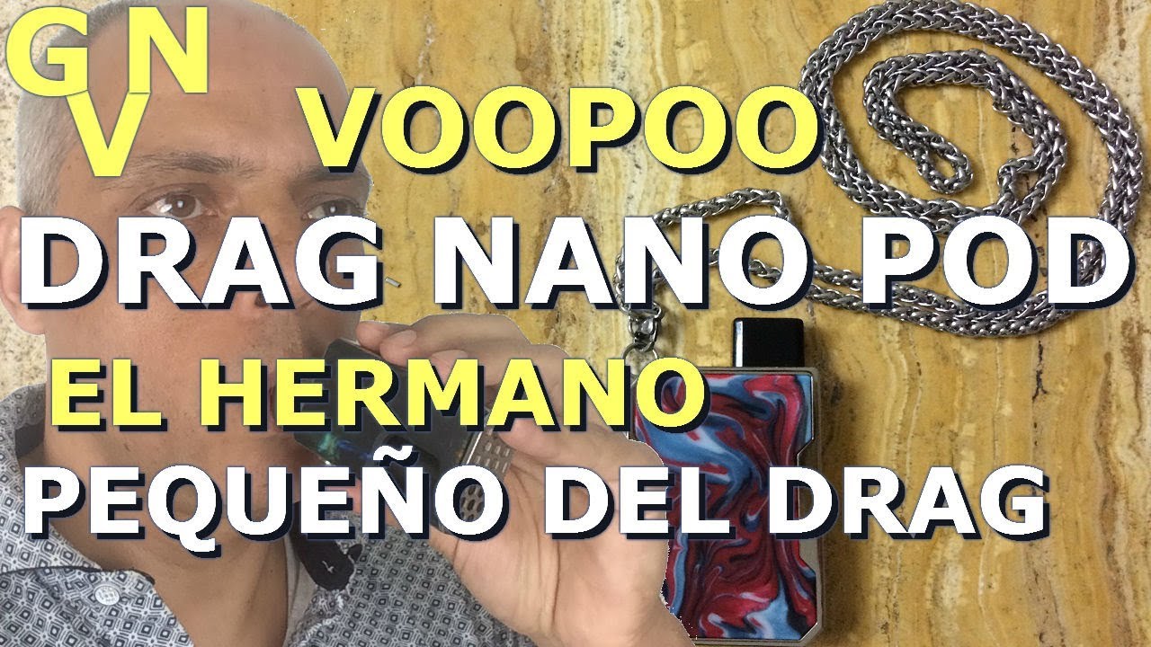 Voopoo Drag Nano pod / El hemano pequeño del Drag