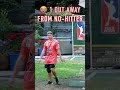 You Need 9️⃣ Outs Without a Hit for a No Hitter!😱 #dingersornothing #wiffleball #baseball #shorts