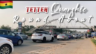 The Tetteh Quarshie Interchange ( Round About) Typical Day At the Tetteh Quarshie Interchange