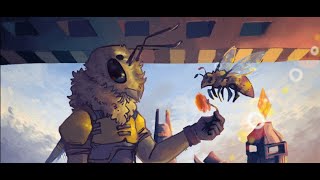 Amazing Bees (HermitCraft 7 speedpaint)