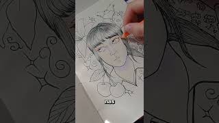 Aprenda a pintar pele clara com Lápis de cor! #arte #desenho #fyp #lapisdecor #tutorial #anime