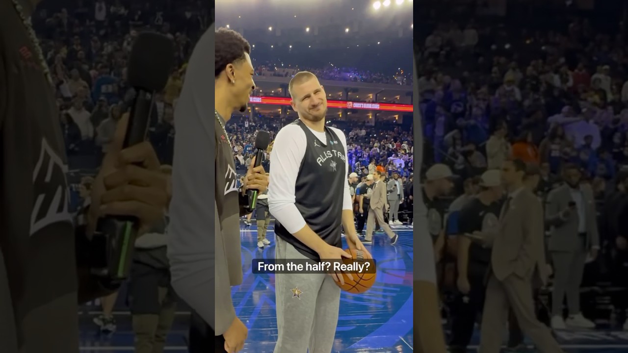 “You dropped 40 on us… still lost” Jokić says to Trey 🤣