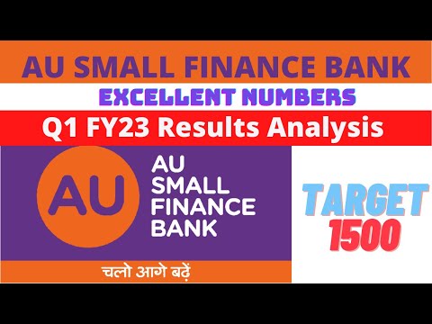 AU small finance bank Q 1 fy 23 results analysis