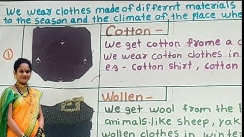 Creative video 12 :Different types of clothes school project | घरCool clothes project by shilpapatil