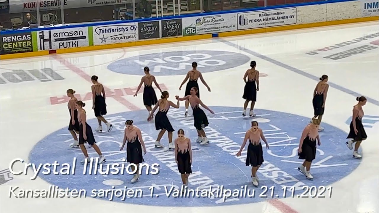 Crystal Illusions - Kansallisten sarjojen 1. valintakilpailu 21.11.2021