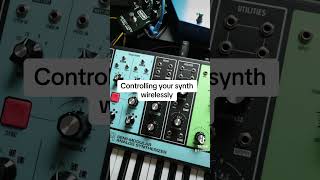 Controlling your @MoogSynthesizers  wirelessly with #cmewidi #bluetoothmidi 😍