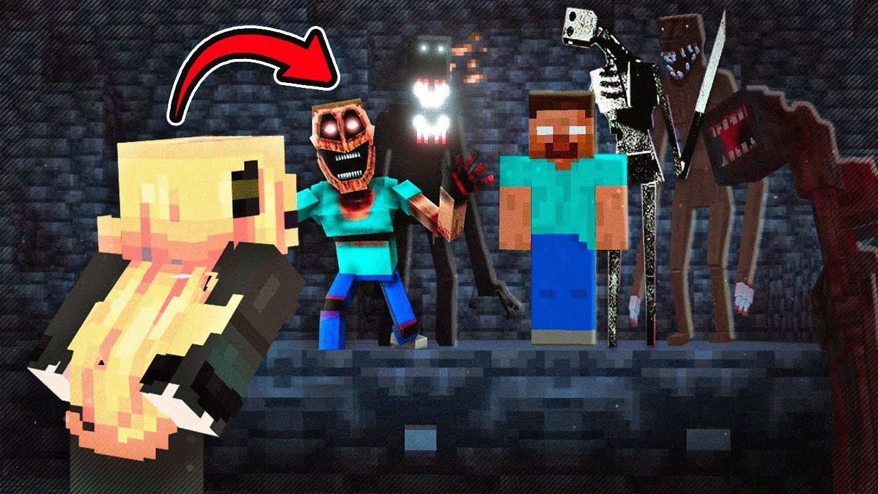 SOPRAVVIVO alle 15 MOD HORROR più SPAVENTOSE di MINECRAFT ITA!!
