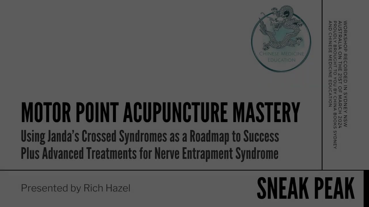 PREVIEW: Motor Point Acupuncture Mastery - Trigger Points vs Motor Points With Rich Hazel