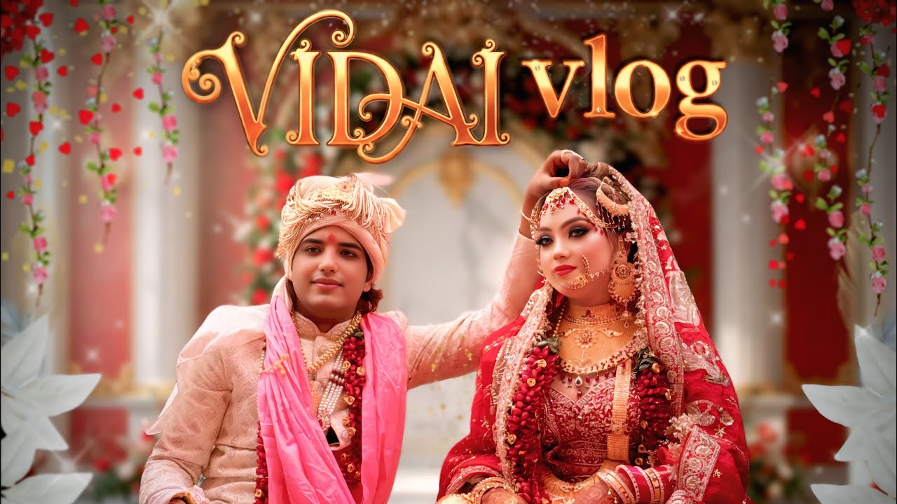 Vidai bhi ho gyi…❤️🥹🌸 | kashak bisaiya vlog | vidai vlog | #familychannel #viralvideo #viral 