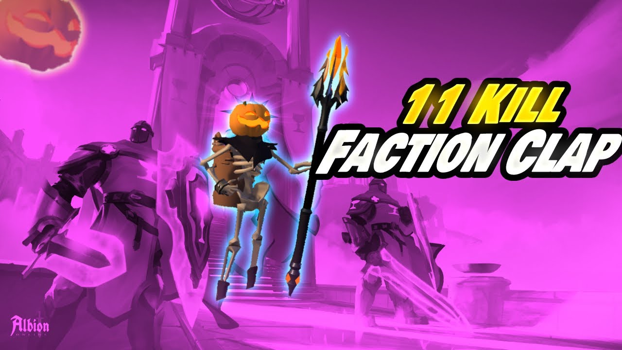 Albion Online - Sharkeesha 11 Kill Faction Clap