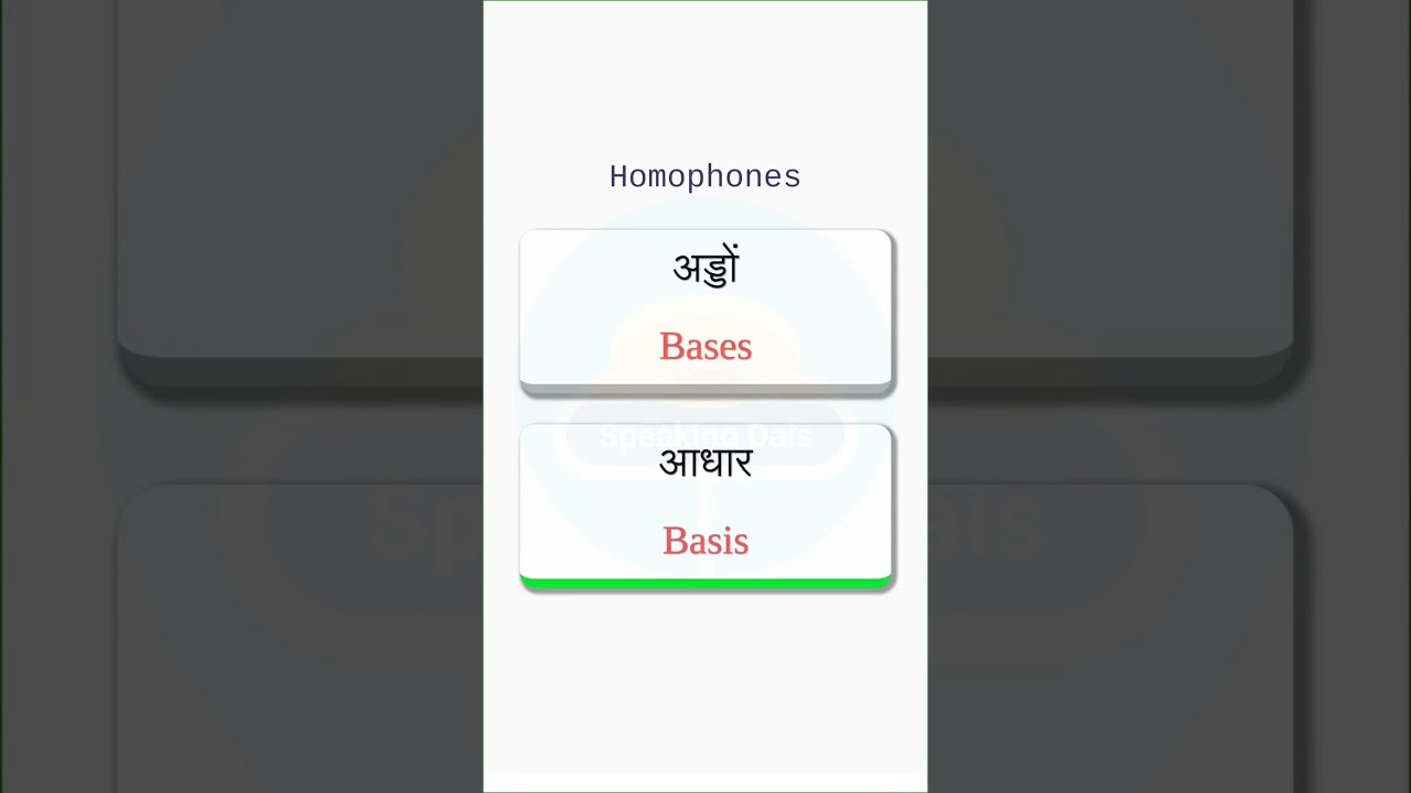 Homophones In English Grammar | confusing words in english #17