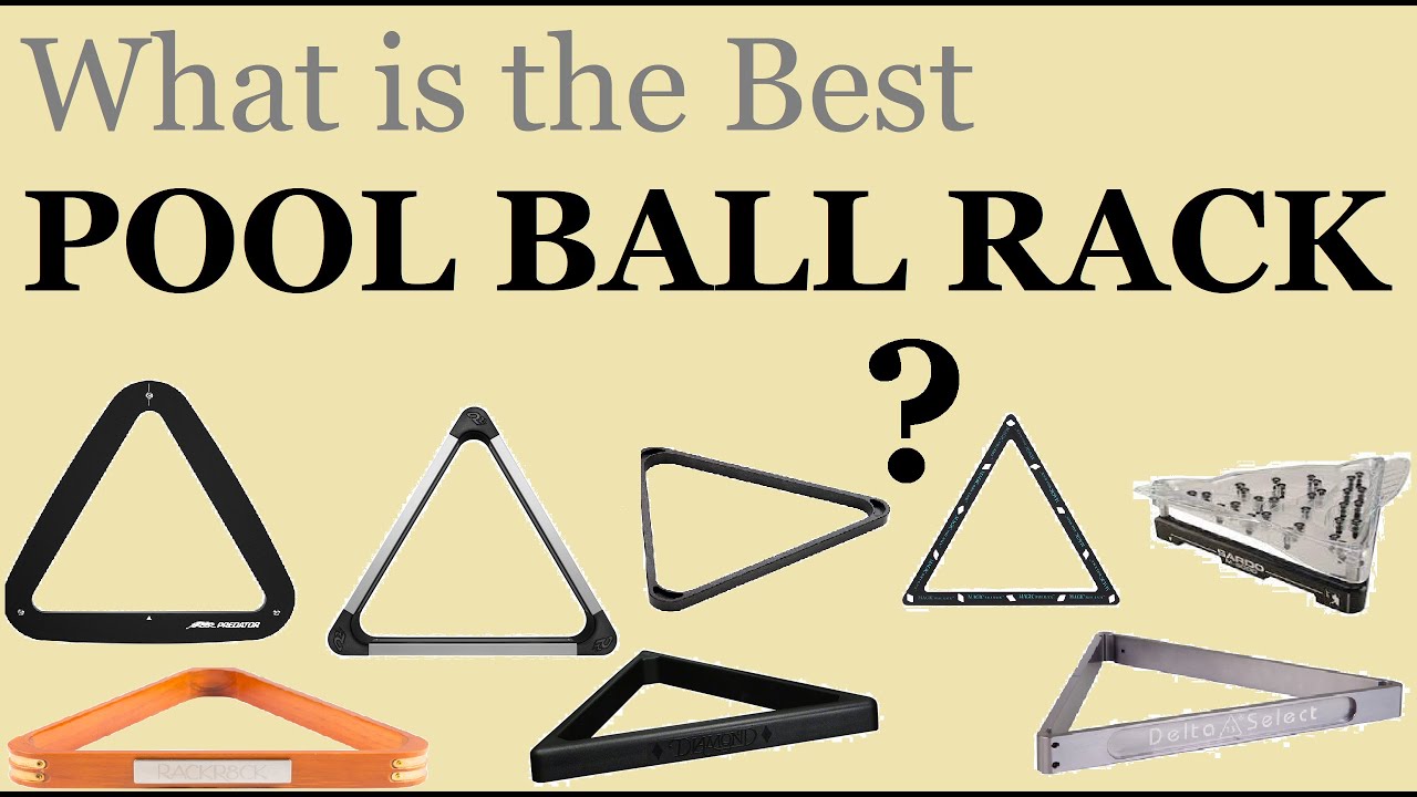 Pool Ball Rack Reviews - YouTube
