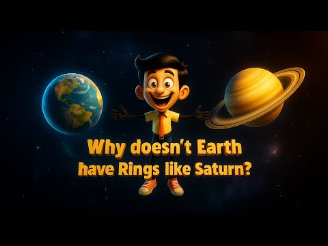 Why doesn’t Earth have Rings like Saturn? | #aumsum #kids #education #science