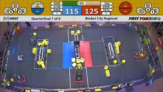 Quarterfinal 7 - 2018 Rocket City Regional