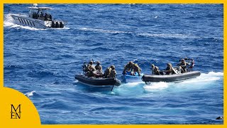 Royal Navy Caribbean Drugs Bust Sees Cocaine Worth Over 40M Seized