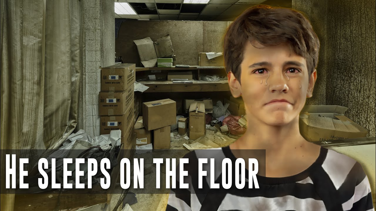 13 YEAR OLD SLEEPS IN ABANDONED HOME