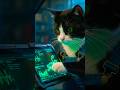 🚘 Engine scanning by Cats 🐈 😻 🐈‍⬛️ #cat #viral #cartoon #automobile 🚘🚘👍