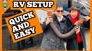 RV CAMPGROUND SETUP MADE SIMPLE FOR NEWBIES