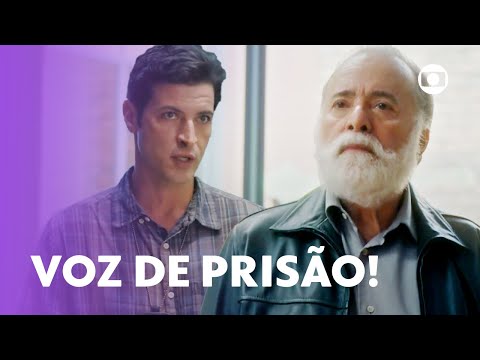Antônio desobedece ordem judicial e é preso por Marino! | Terra e Paixão | TVGlobo