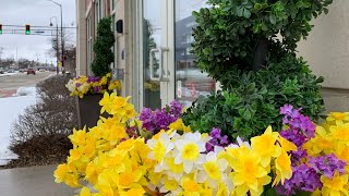 Spring Containers - When It’s Too Cold for Live Plants