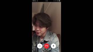 ☾ [BTS ASMR] facetiming with jimin // log 180413 screenshot 2