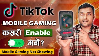How To Enable Mobile Gaming Mode In TikTok Live 2023? | TikTok Live Mobile Gaming Option Not Showing screenshot 5