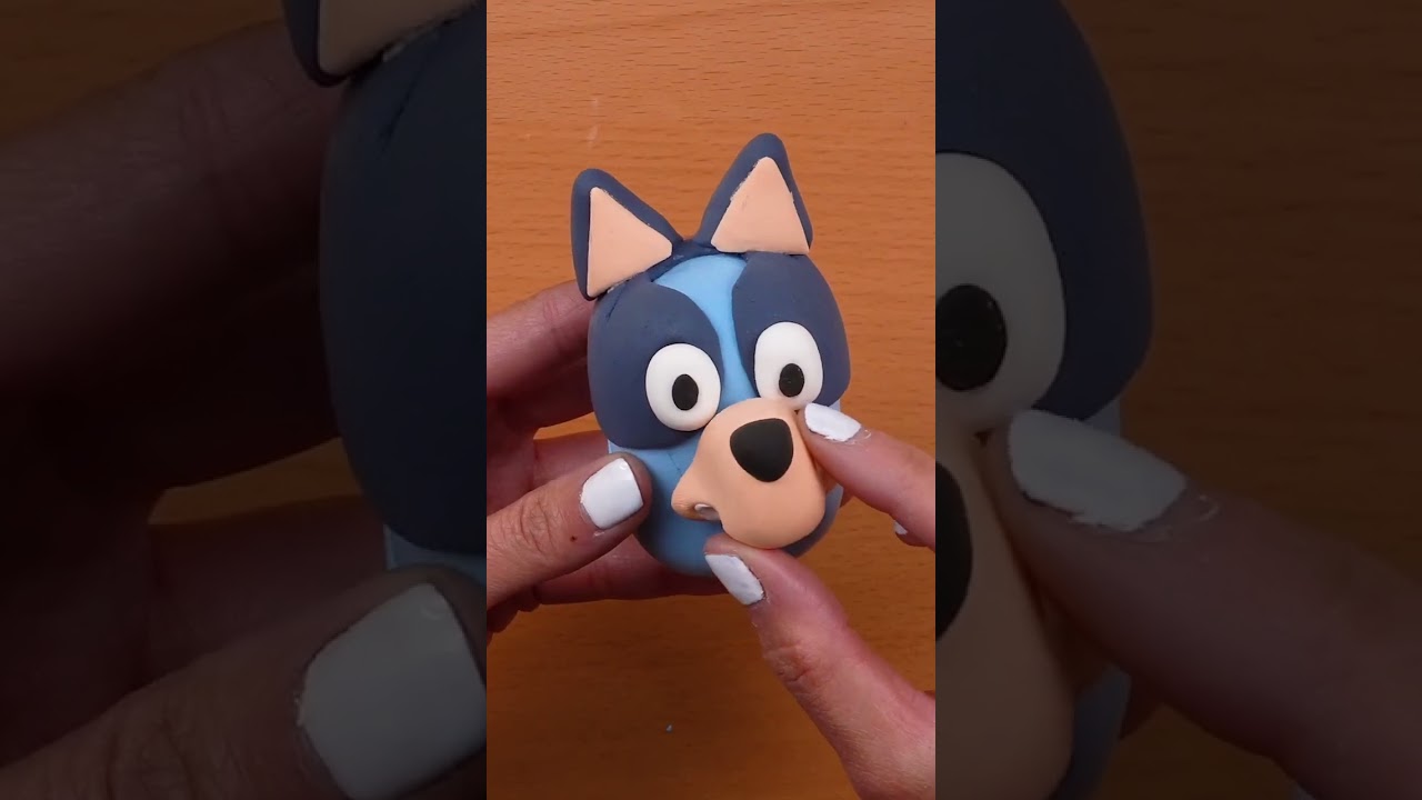 Making Bluey with CLAY!