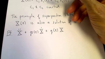 Principle of superposition