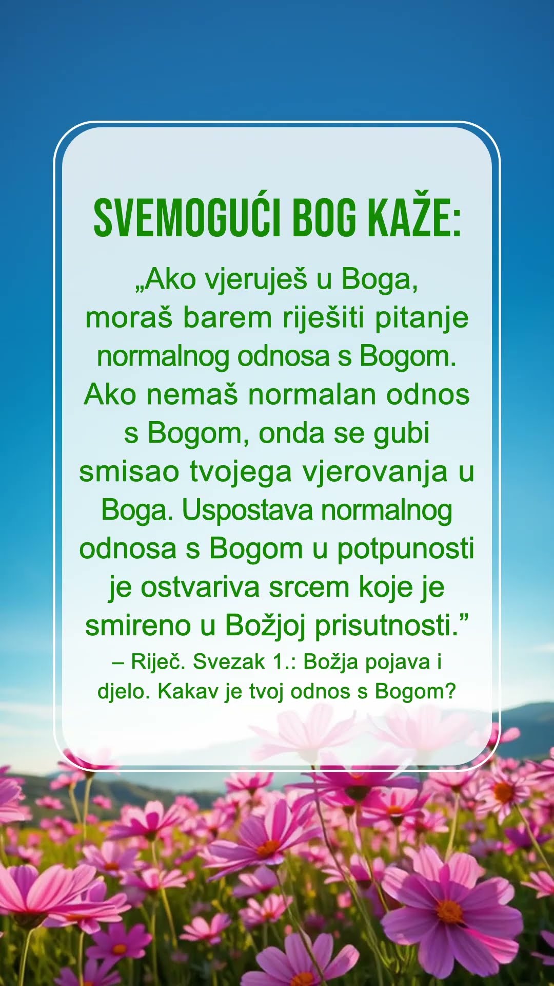 Bog se nada da ćemo ovo pročitati