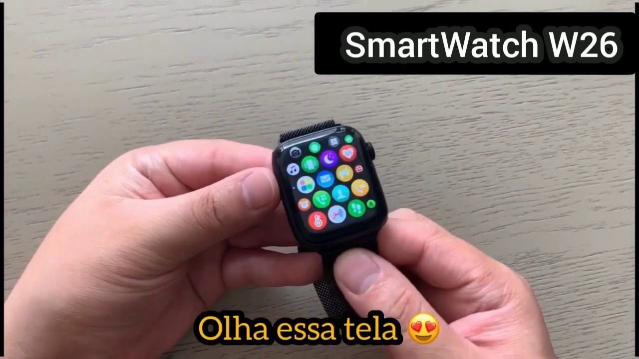 smartwatch w26 iphone