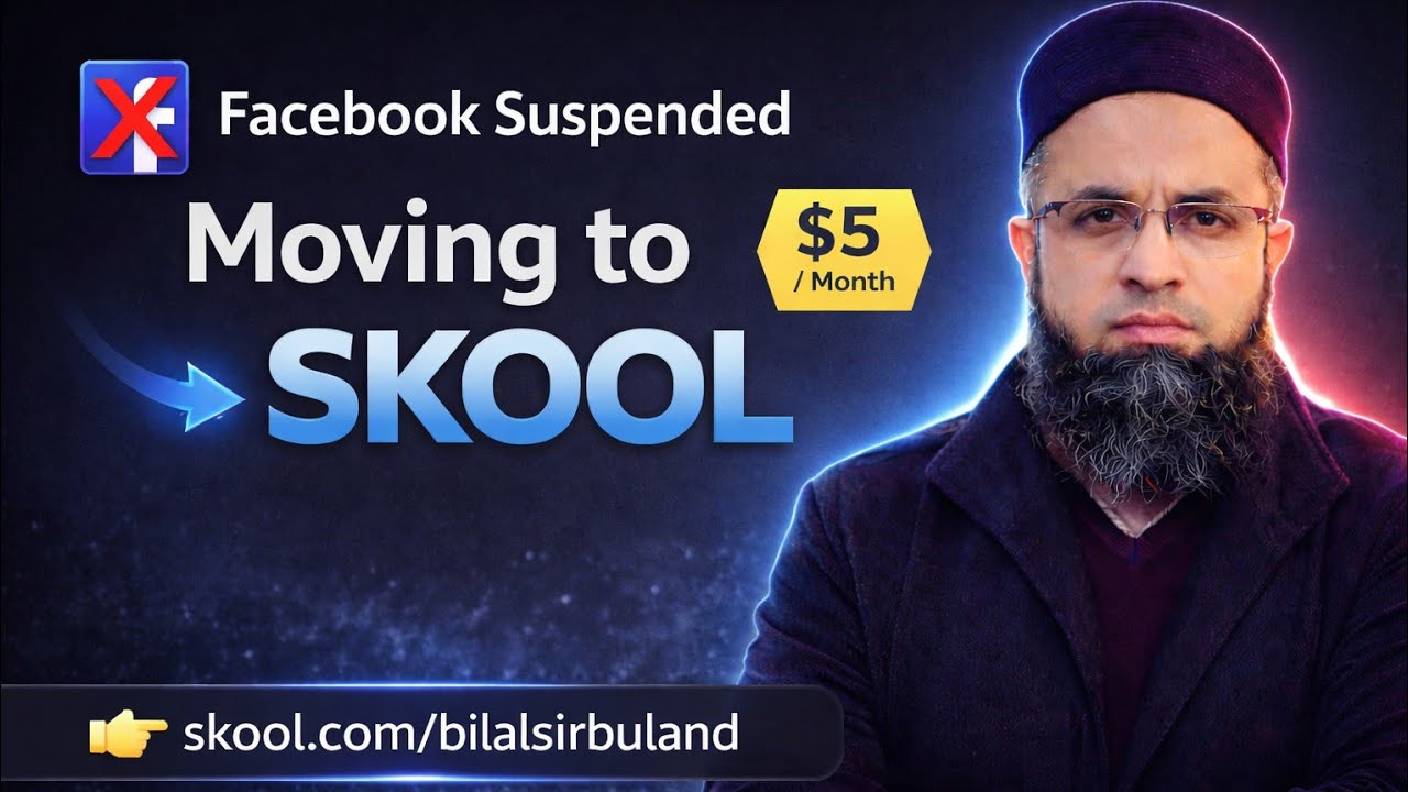 Facebook Suspended — Moving My Community to Skool ($5/Month)