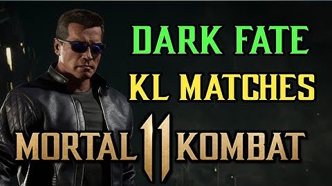 Terminator Gameplay Using Dark Fate | Kombat league | MK11 Ultimate