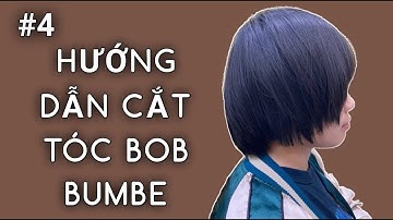 Hướng dẫn cắt tóc ngắn bob bumbe cho khuôn mặt tròn | bumbe haircut tutorial