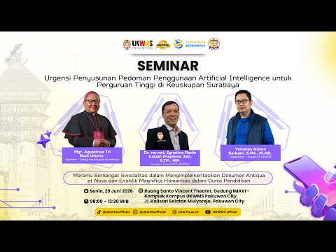 Seminar - Urgensi Penyusunan Pedoman Penggunaan Artificial Intelligence untuk Perguruan Tinggi