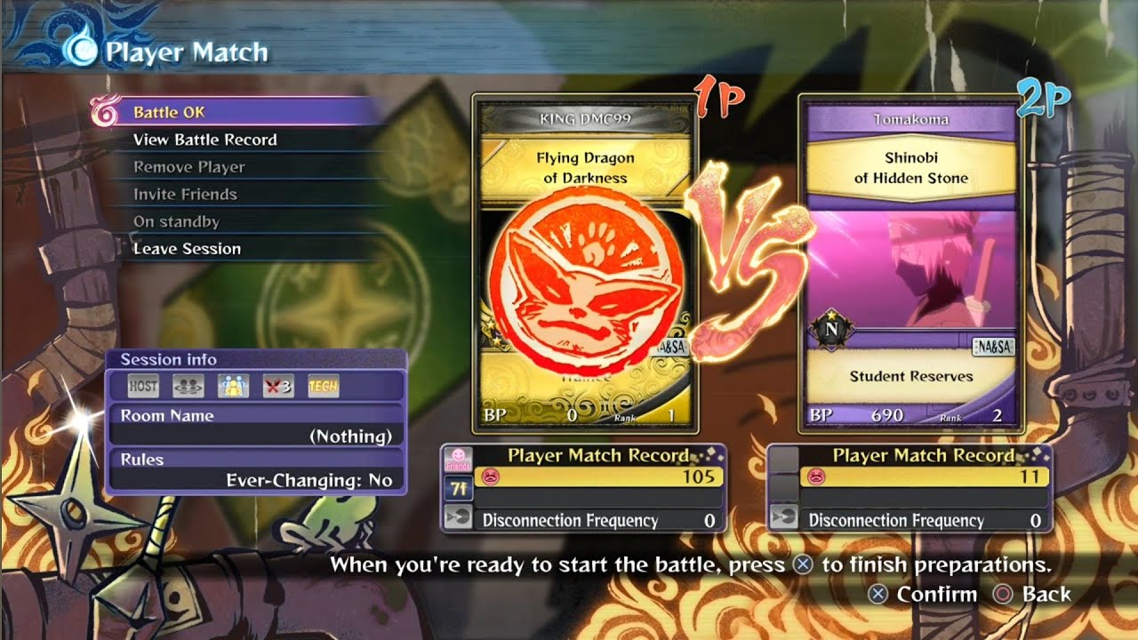 Match#5 NSUNS4 Evolution (no commentary)