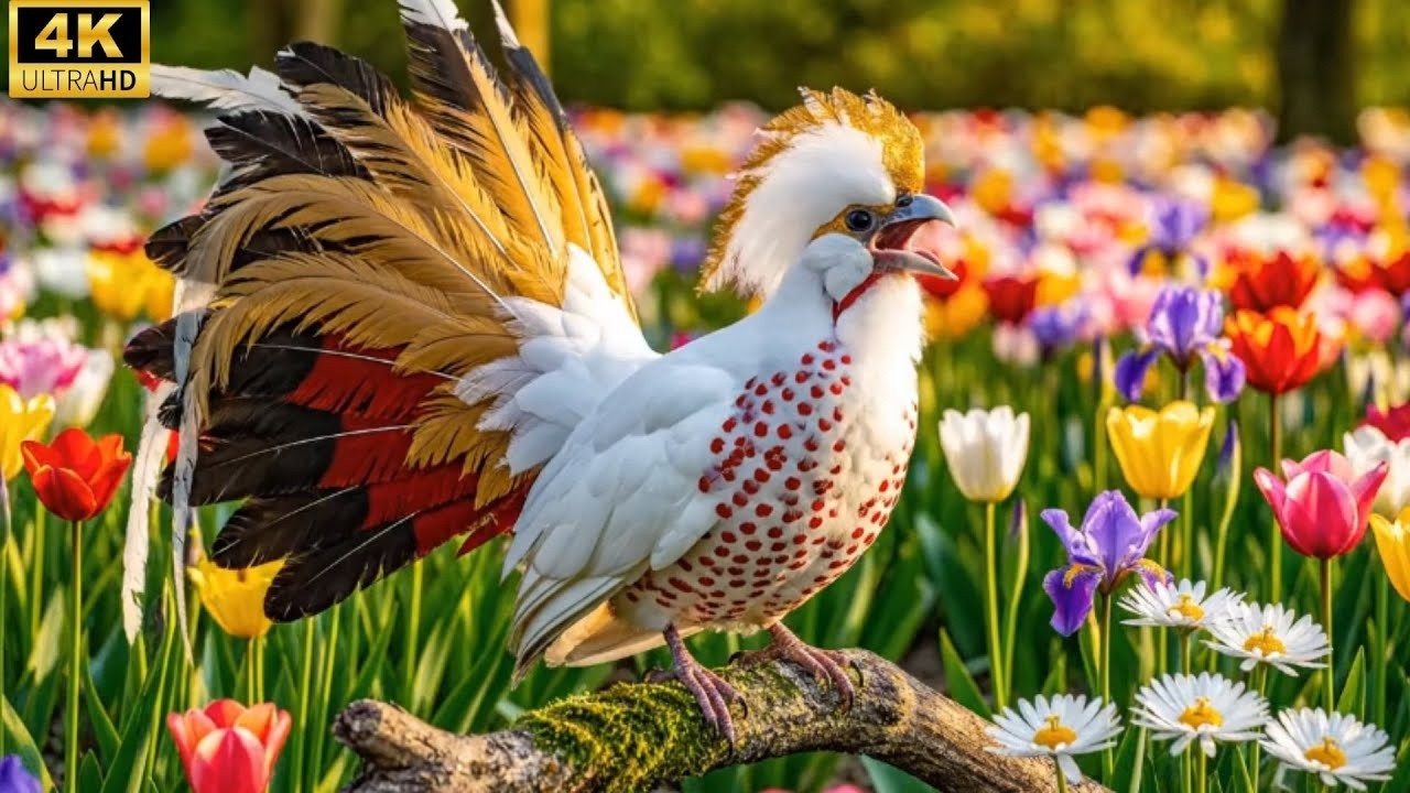 Top 100 Calming Bird Sounds 🌿 Natural Birdsong for Deep Sleep & Relaxation  4K ASMR